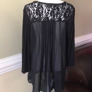 Business in the front, party in the back Black XL